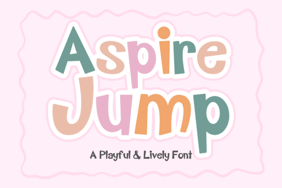 Aspire Jump Font for Creative Brands