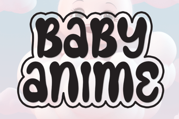 Baby Anime Font for Creative Projects