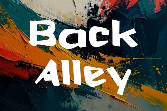 Back Alley Font for Bold Branding
