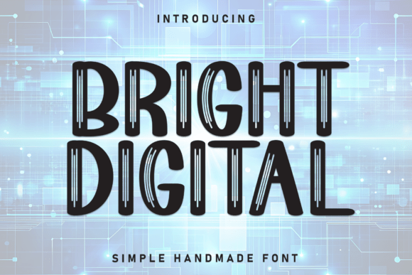 Bright Digital Font Review