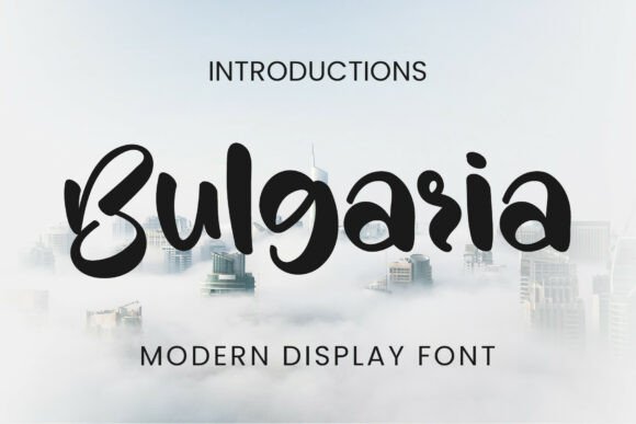 Bulgaria Font for Creative Projects