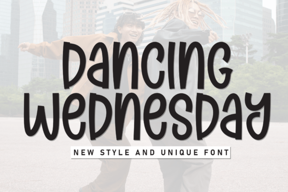Dancing Wednesday Font for Business Branding