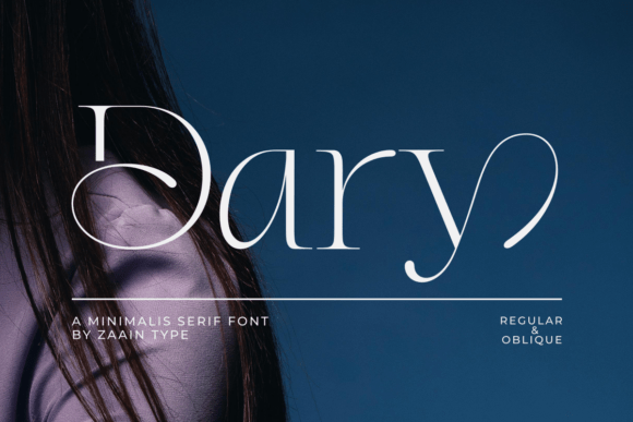 Dary: A Luxurious Serif Font