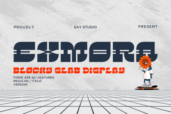 Exmora Font for Bold Web Design