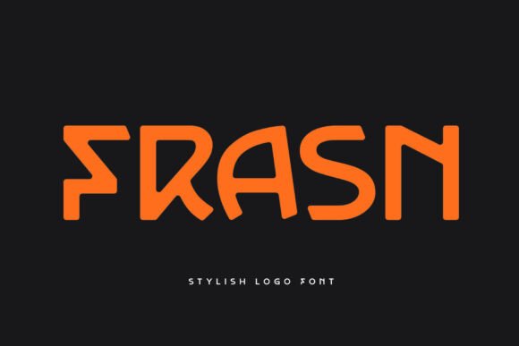 Frasn: A Bold Display Font for Modern Branding