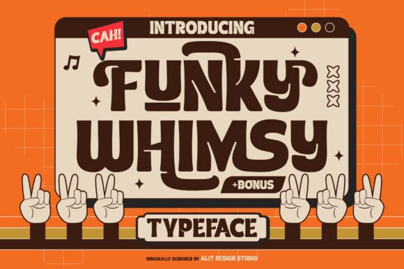 Funky Whimsy Font for Creative Projects