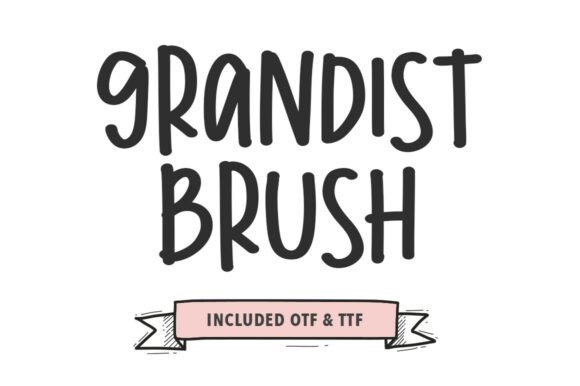 Grandest Brush Font for Bold Editorial Design