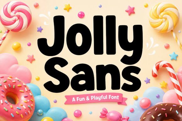 Jolly Sans: A Cheerful Display Font