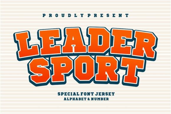 Leader Sport Font for Bold Branding