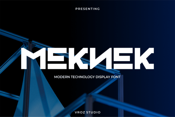 Meknek Font for Creative Design