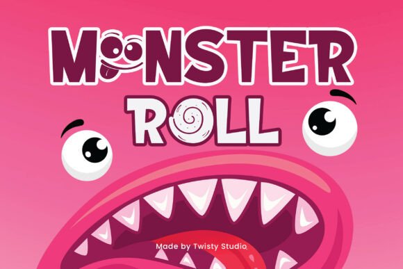 Monster Roll Font for Bold Web Design
