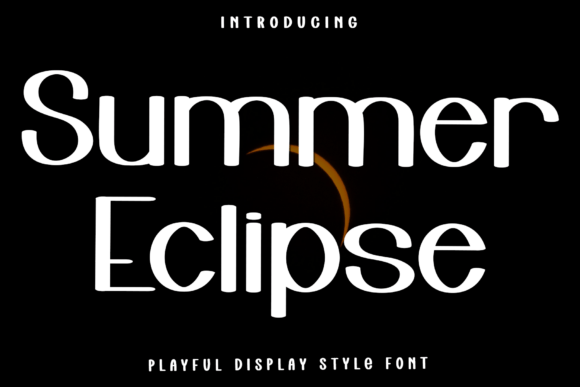 Summer Eclipse Font Review