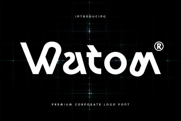 Watom Font: Modern Typography for Creative Brands