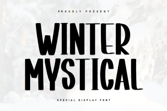 Winter Mystical Font for Business Branding