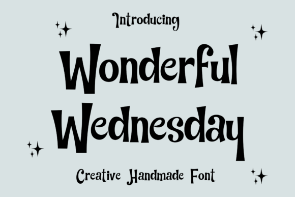 Wonderful Wednesday Font Review